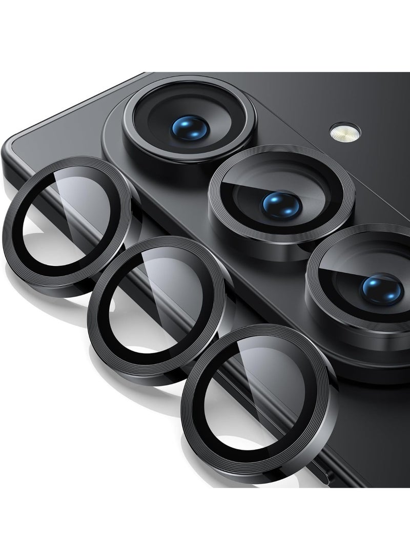 Camera Lens Protector for Samsung Galaxy Z Fold 7, Case-Friendly, 9H Glass Hardness, Anti-Scratch, HD Tempered Metal Glass Camera Screen Protector for Samsung Fold 7 with Removal Tool - Image 1