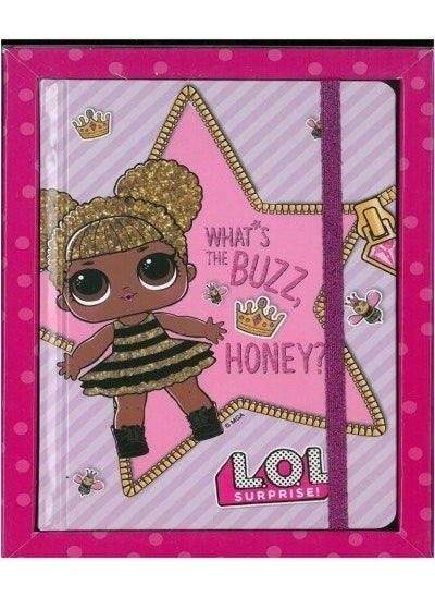 L.O.L. SURPRISE! 13X18 cm 100 Pages Hardcover Elastic Lined Notebook 