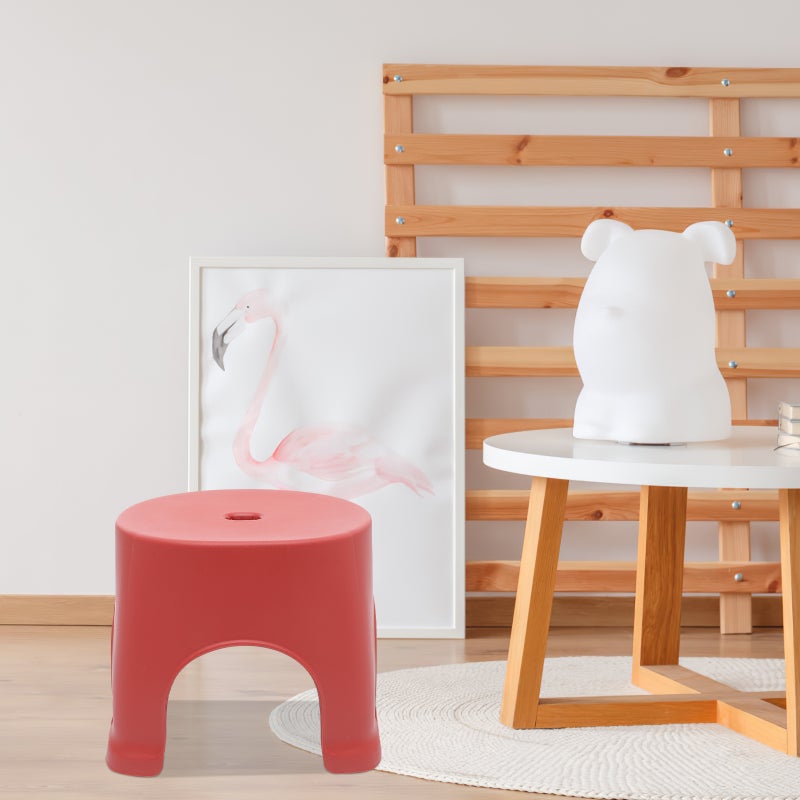 1PC Anti- Stool Step Stool Shoes Wearing Stool Small Bathroom Stool for Home Dorm ( ) - Image 2