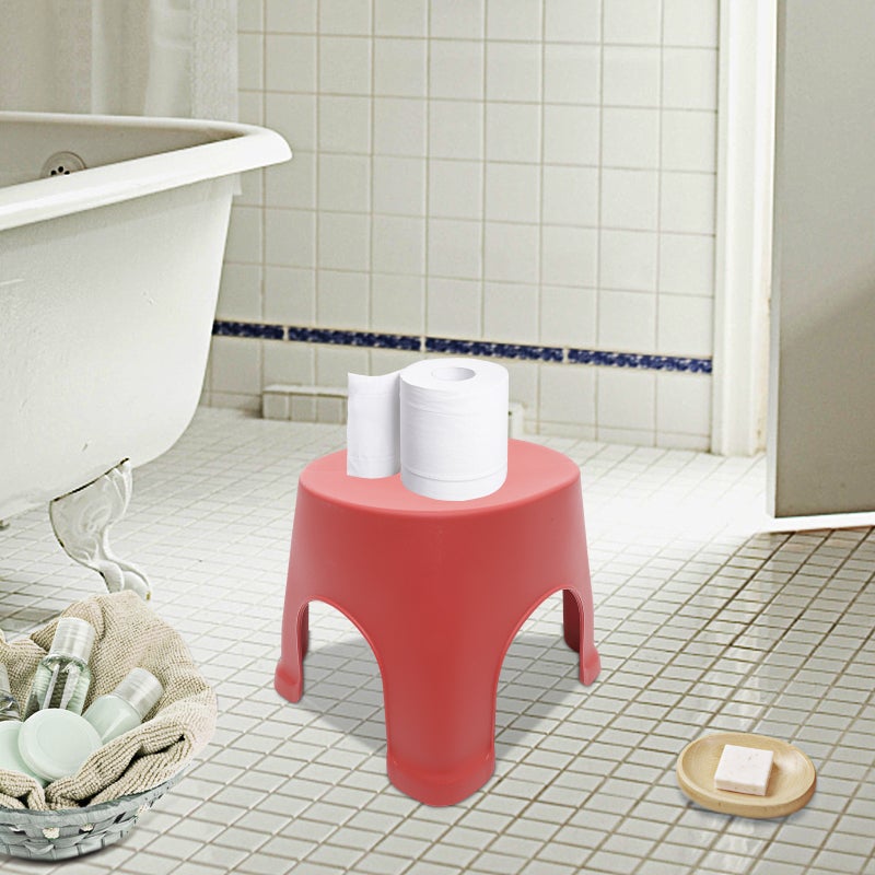 1PC Anti- Stool Step Stool Shoes Wearing Stool Small Bathroom Stool for Home Dorm ( ) - Image 1