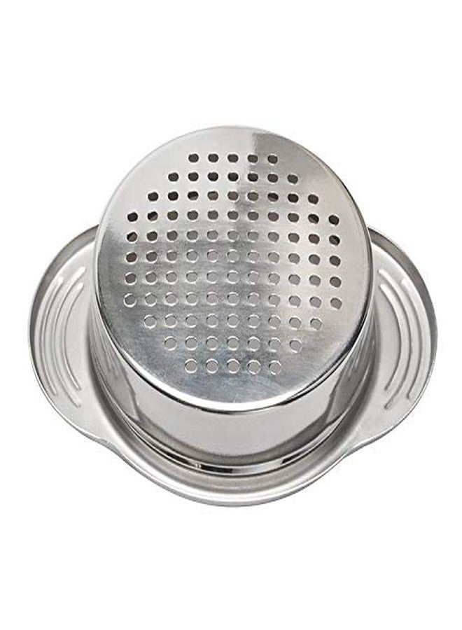 YUDONG Stainless Steel Food Tin Strainer, Can Press Strainer, Sieve Tuna Press Oil Drainer, for Canned Tuna - Image 4