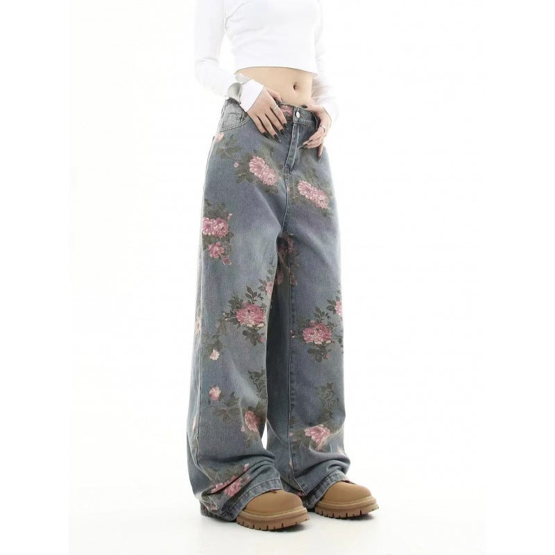 Unisex Casual Daily Denim Jeans - Image 4
