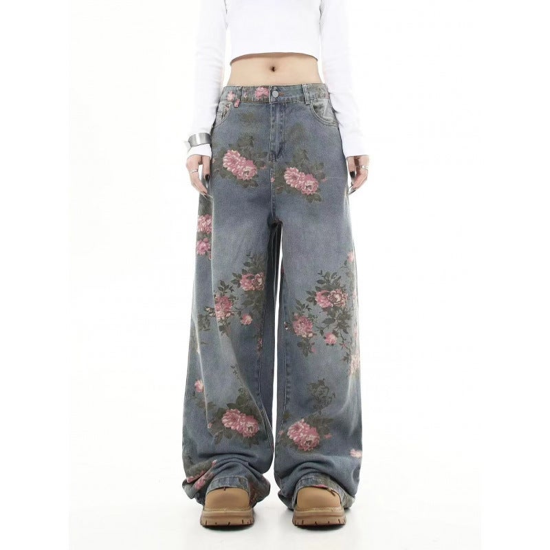 Unisex Casual Daily Denim Jeans - Image 2
