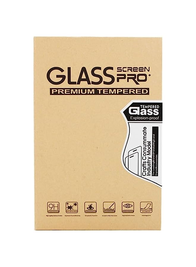 HuHa واقي شاشة من الزجاج المقوى من HuHa، متوافق مع قطعة واحدة لجهاز Galaxy Tab Active Pro T545 / Active4 Pro 9H 0.3 مم، فيلم زجاجي مقوى مقاوم للانفجار - Image 5