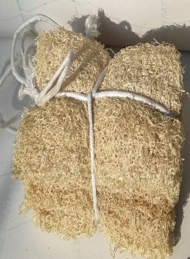 Natural Organic Loofah - Best Exfoliator, Body Scrubber ,Loofah for everyone in Family, Best Gift for Family and Friends Pack of 6 - Image 2