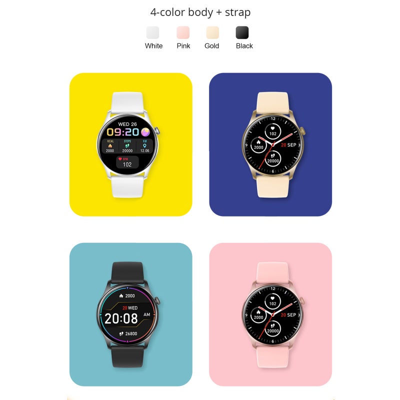 COLMI SKY 8 Smart Bracelet 1.28'' TFT Full-touch Screen Lightweight Body Health Monitor Custom Dial Multiple Sports Mode Long Endurance Compatible with Android iOS - Image 5