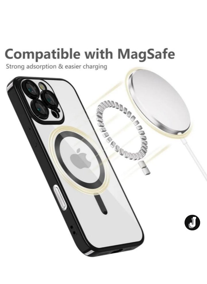 JAJEEK "New Shiny Black iPhone 16 Pro Max Case with MagSafe – Superior Shock and Scratch Protection" - Image 5