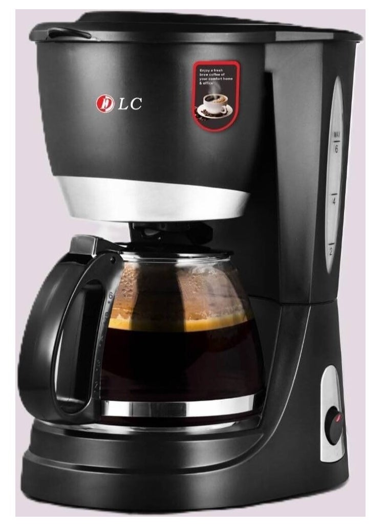 LC Liquid Coffee Maker | 1.25L Capacity, 830W Power | High-Quality, Easy to Use, Fast Brewing  - Image 1