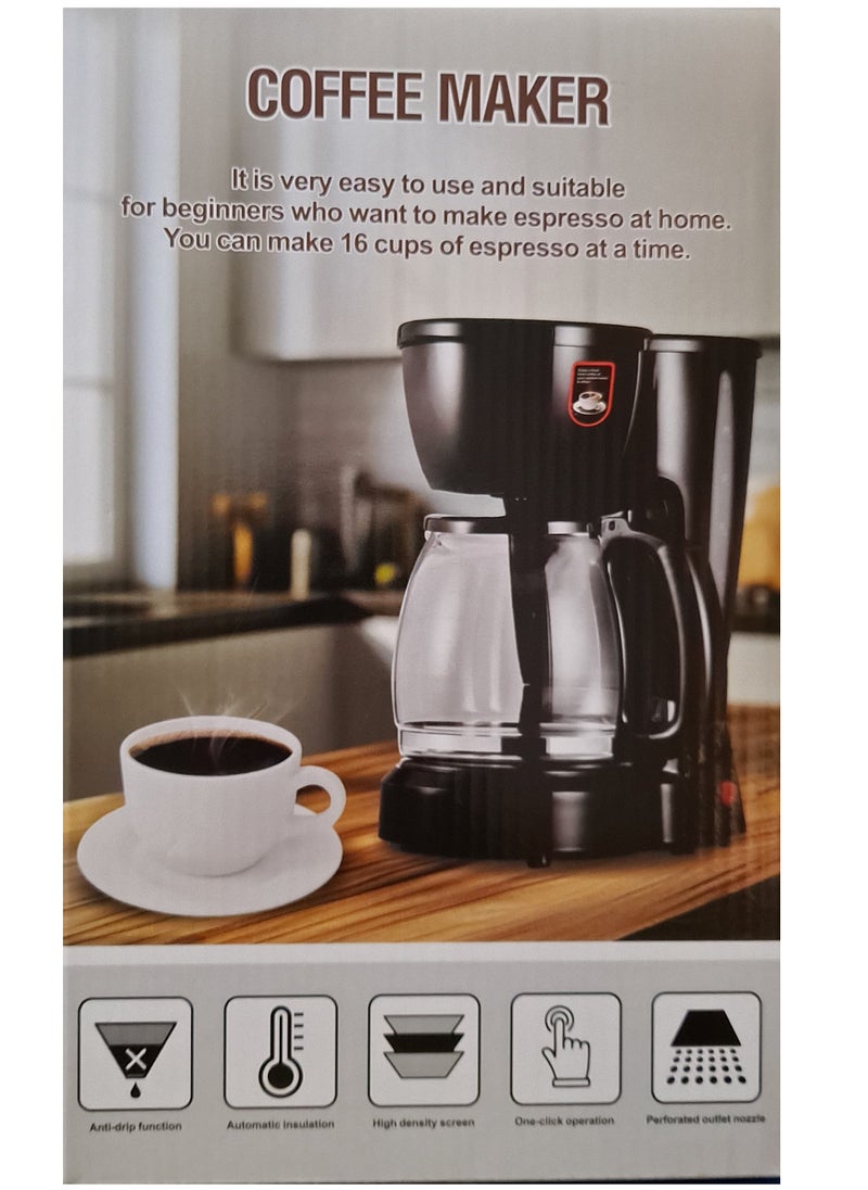 LC Liquid Coffee Maker | 1.25L Capacity, 830W Power | High-Quality, Easy to Use, Fast Brewing  - Image 5