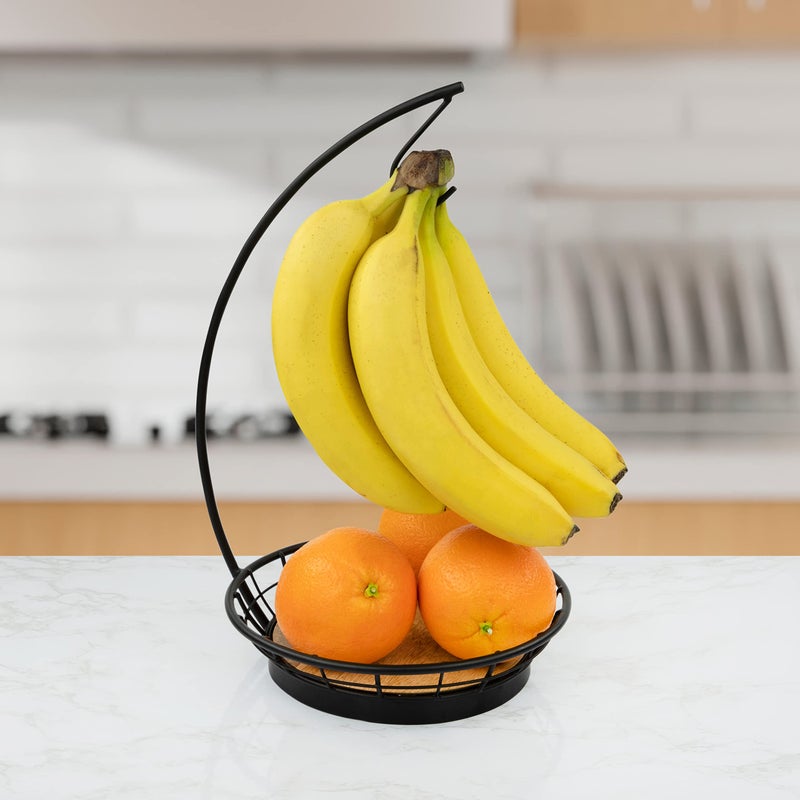 Spectrum Madison Banana Holder for Fresh Fruit Hanging, Storing Fruit on Kitchen Counter, Dining Room Table - Image 5
