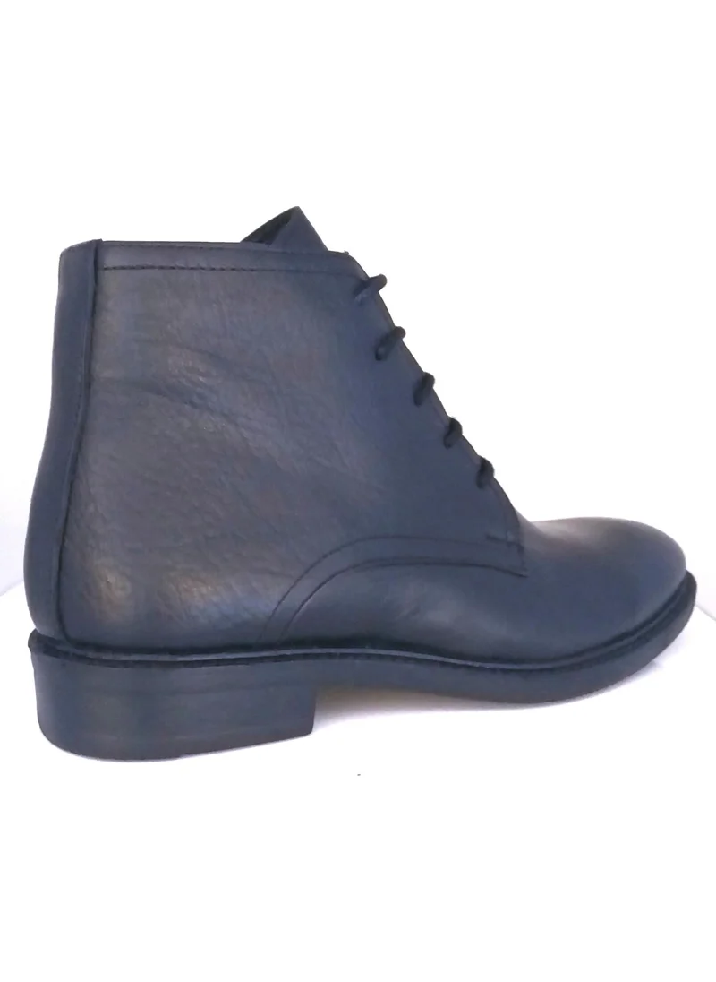 باجز شوز Bagsshoes INT2023K-025 Men's Leather Tied and Zippered Classic Boots