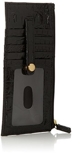 BRAHMIN Credit Card Wallet - Black Melbourne - Image 2