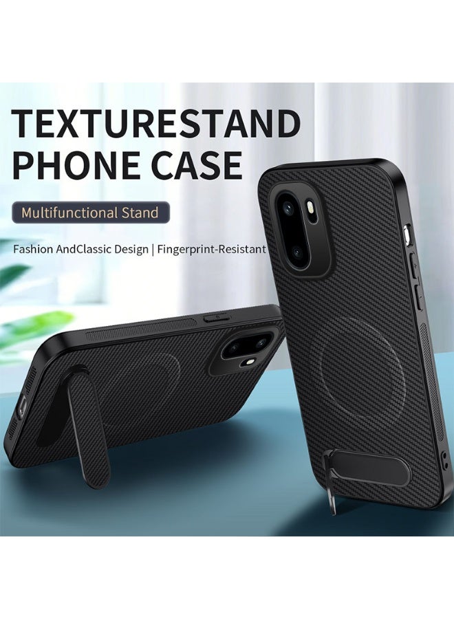 عام غطاء هاتف لـ Oneplus 15R مع Mag-Safe، غطاء مغناطيسي فائق النحافة يدعم الشحن اللاسلكي، غطاء لـ Oneplus 15R. - Image 3