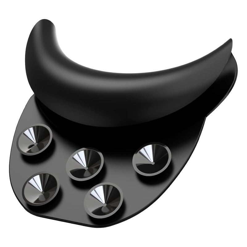 Aiseely Shampoo Bowl Neck Cushion, AISEELY Neck Rest for Shampoo Bowl, Shampoo Neck Rest for Sink, Portable Shampoo Bowl Neck Rest for Salon Spa, Silicone Neck Rest Cushion with Curved Suction Cup 