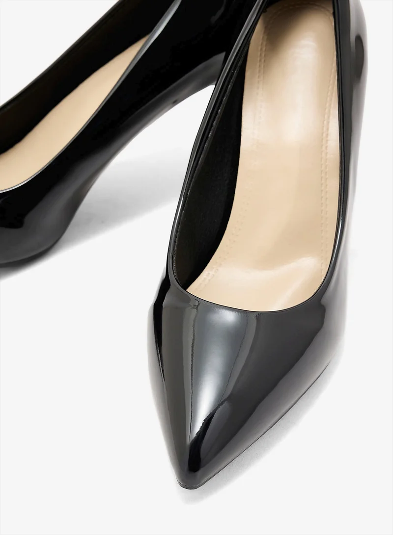 Ella black Classic Stiletto Heeled Pump for Women | Best Price UAE