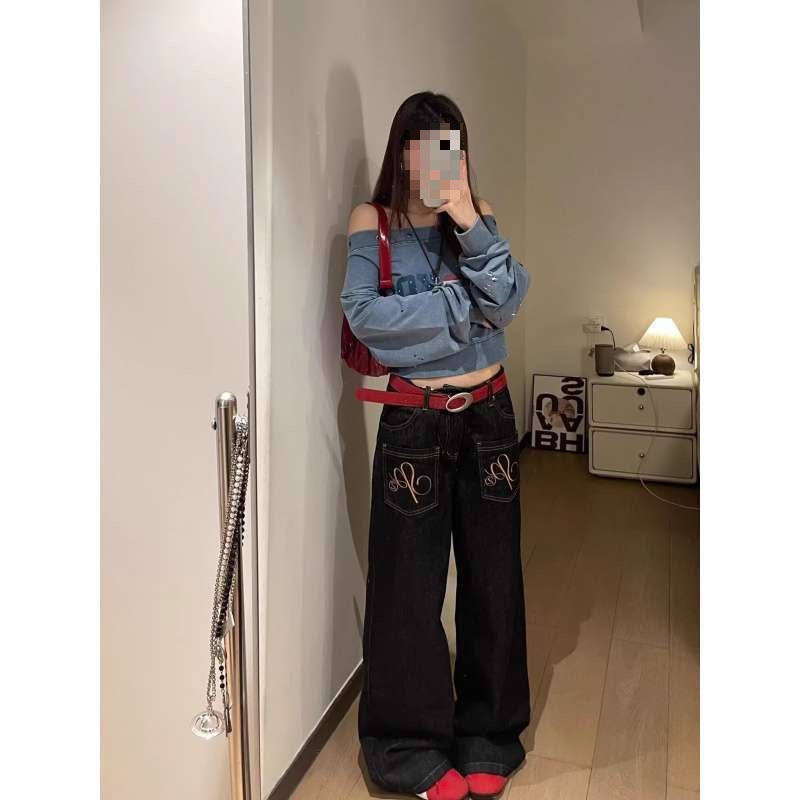 Unisex Casual Daily Denim Jeans - Image 5