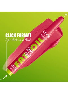 NYX PROFESSIONAL MAKEUP Fat Oil Slick Click Lip Balm - (Warm Nude)  - Image 3
