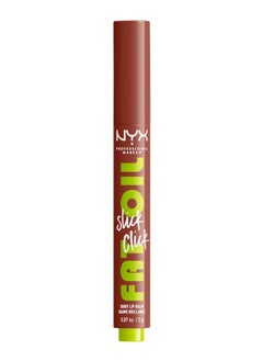 NYX PROFESSIONAL MAKEUP Fat Oil Slick Click Lip Balm - (Warm Nude)  - Image 1