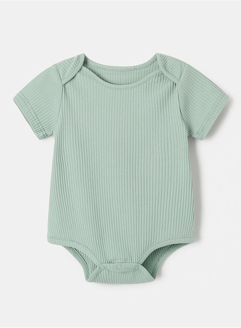 Loquat New Macaron Baby Thin Pajamas Newborn Baby Summer Green - Image 1