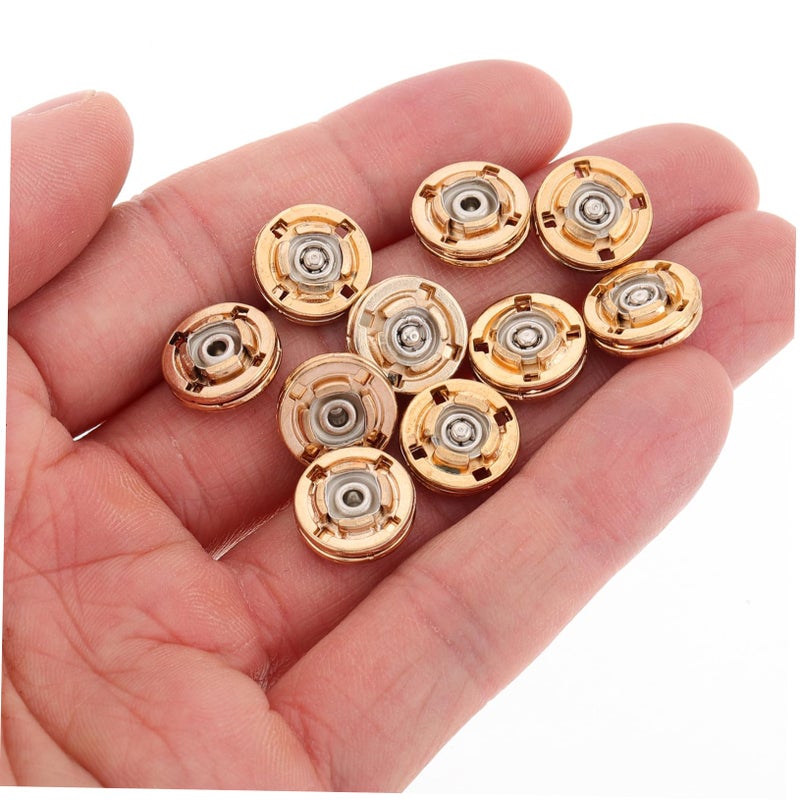 Zinc Alloy Snap Buckles 10pcs For Sewing Clothing Sweater Crafts - Image 5