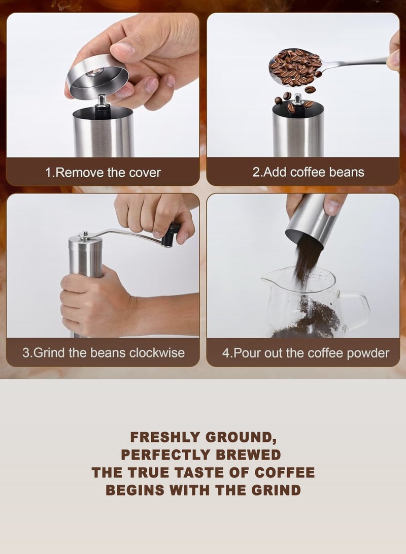 دي بلو مجموعة ماكينة قهوة V60 (12 قطعة) | طقم تحضير قهوة يدوي مع غلاية وميزان وأداة تقطير | طقم هدايا قهوة متكامل للسفر والتخييم - Image 4