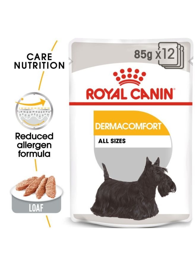 ROYAL CANIN Canine Care Nutrition Dermacomfort Wet Food Pouches  - Image 1