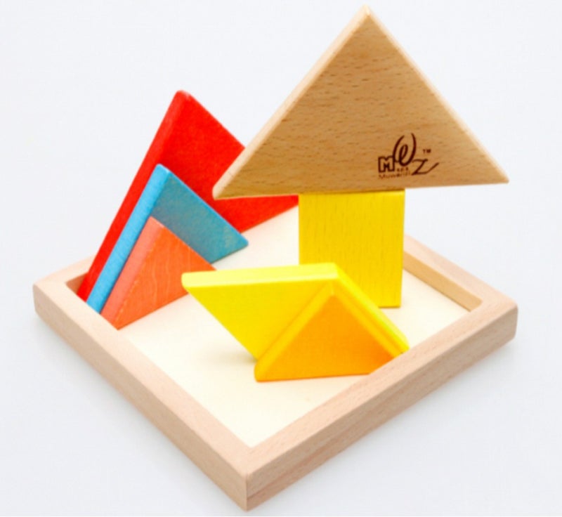 Children'S Jigsaw Puzzle Puzzle Toy Wooden Building Blocks Jigsaw Puzzle Assembled For Primary School Students Teaching Jigsaw Puzzle - Image 1