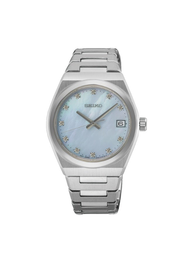 سيكو Seiko-Diamond Quartz Watch SUR603