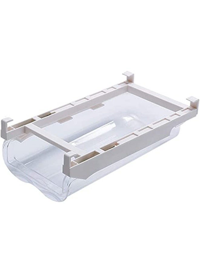Transparent Stackable Fridge Storage Box, Sliding Drawer Fridge Storage Bin, Sliding Kitchen Storage Fridge Egg Holder  - Image 1