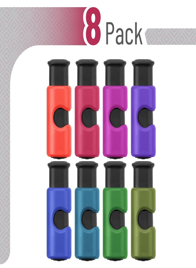 Mr. Pen- Squeeze and Lock Bread Bag Clips, 8 Pack, Squeeze and Lock Bread Clips, Bag Clips for Food Storage, Clips for Food Packages, Snack Clips, Food Clips for Bags, Plastic Bag Clip - Image 2
