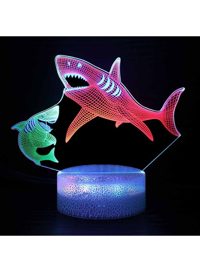 Bluejw Specialized E-commerce Animal Series 3D Night Light Colorful Touch Remote Control Desk Lamp Acrylic Bedside Atmosphere Lamp - Image 1