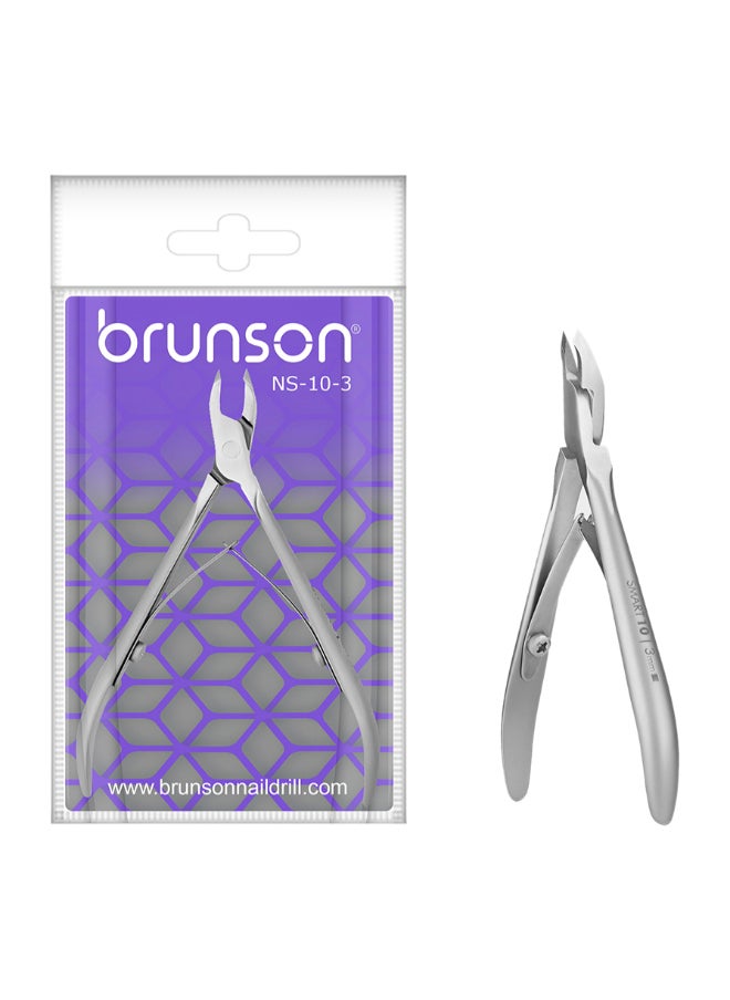 brunson Professional Nail Nipper 10-3mm | Manicure - Pedicure Cuticle Remover BNS103  - Image 1