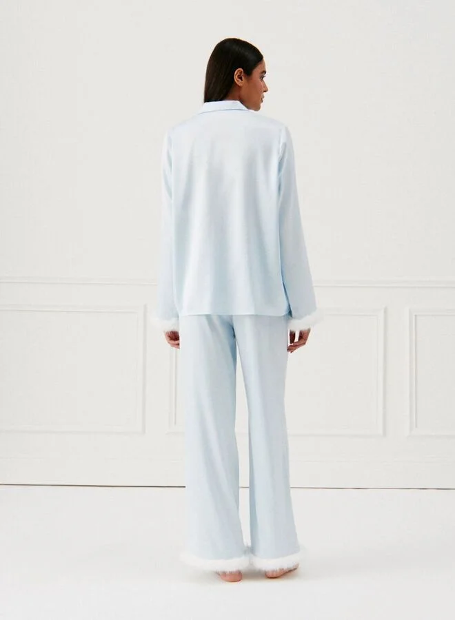 UNDIZ Satin trousers