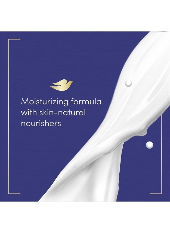 Dove - Deep Moisture Body Wash For Dry Skin Moisturizing Body Wash Transforms Even The Driest Skin In One Shower , 22 Fl Oz (Pack of 4) - Image 1