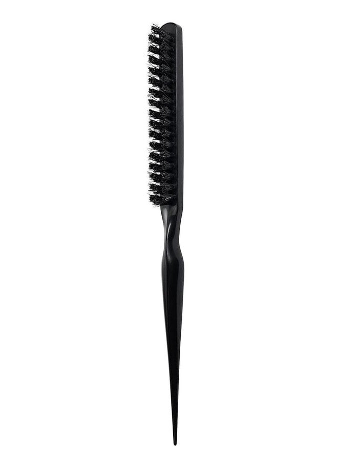 BLUSHIA Teasing Brush Hair Care Scalp Massage for Women Hair Growth, Rat Tail Combs for Back Combing Black Color - Image 2