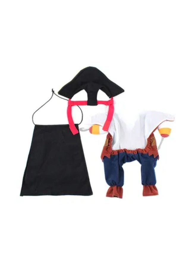 Pet Cat Dog Pirate Corsair Costume Suit Apparel  - Image 2