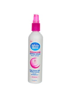 white rain White Rain Classic Care NonSerosol Hair Spray Maximum Hold  7 Oz Pink 5351AB 
