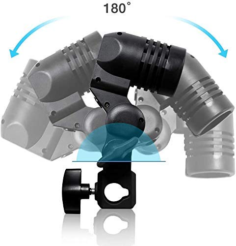 Viblitz® Imported Photography Photo Light Lamp Bulb Single Holder E27 Socket Bracket Studio EU Plug,Black - Image 2
