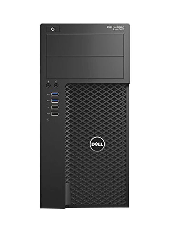 ديل كمبيوتر تاور بريسيشن 3620 بمعالج كور i7، وذاكرة رام سعة 8 جيجابايت/ محرك أقراص صلبة سعة 1 تيرابايت/ بطاقة رسومات إنتل 530 عالية الوضوح أسود - Image 1