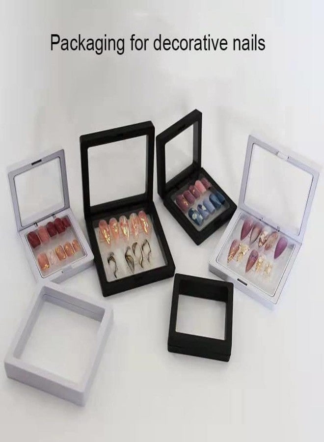 V2H 1Pcs Transparent PE Film Plastic Storage Box Classification Trinket For jewellery Crystal Gem Box Holder Organizer Earrings Ring PACK Of 1 - Image 4