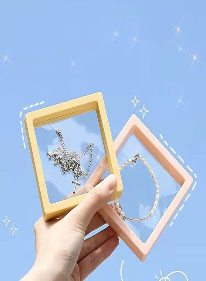 V2H 1Pcs Transparent PE Film Plastic Storage Box Classification Trinket For jewellery Crystal Gem Box Holder Organizer Earrings Ring PACK Of 1 - Image 1