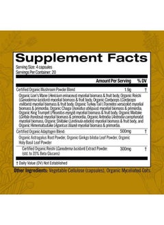 Om Mushroom Superfood Mushroom Master Blend, 80 CT  - Image 4