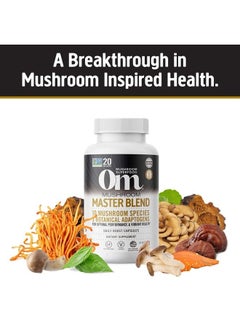 Om Mushroom Superfood Mushroom Master Blend, 80 CT  - Image 2