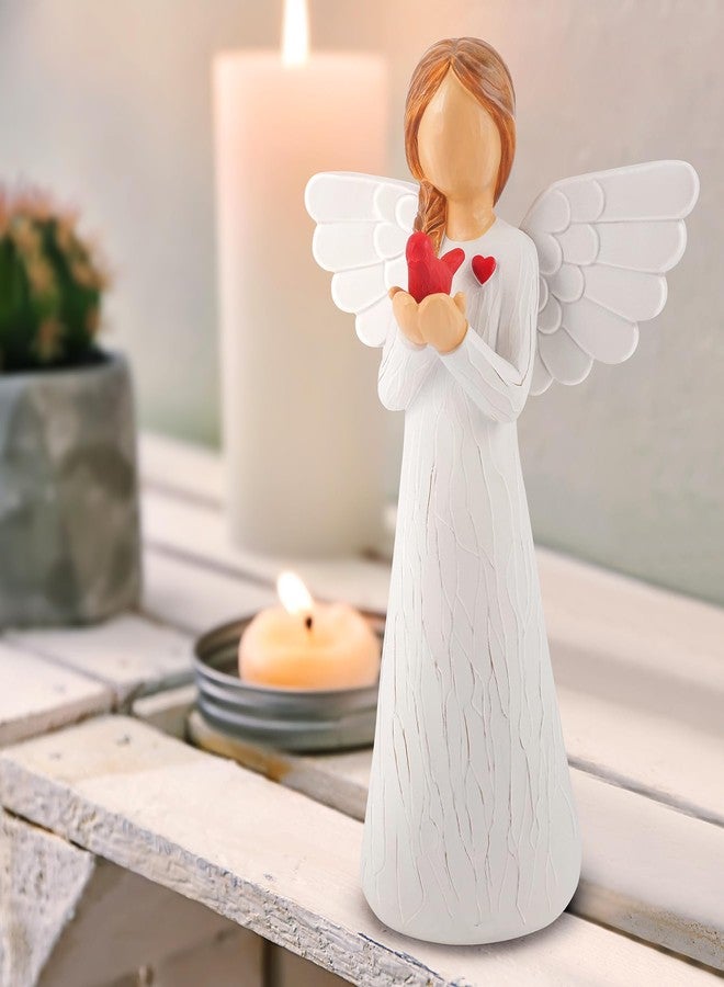 Fighting to Achieve Cardinal Gifts for Women,Memorial Gift for Loss of Mom,Sympathy Gifts for Loss of Loved One,Grief Gift for Women,Red Cardinal Figurine for Her,Sculpted Hand-Painted Red Bird Angel Figurines - Image 5