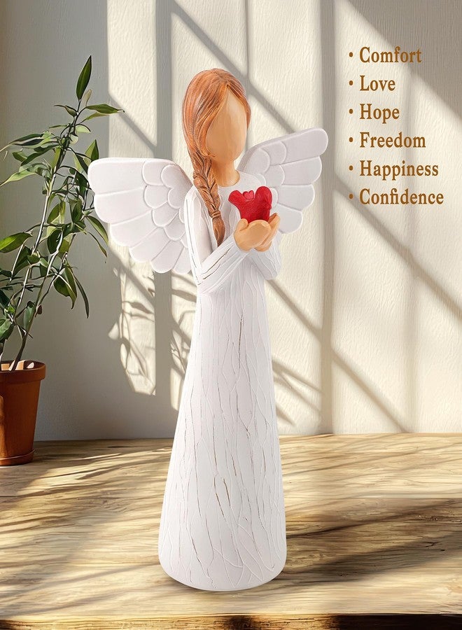 Fighting to Achieve Cardinal Gifts for Women,Memorial Gift for Loss of Mom,Sympathy Gifts for Loss of Loved One,Grief Gift for Women,Red Cardinal Figurine for Her,Sculpted Hand-Painted Red Bird Angel Figurines - Image 4
