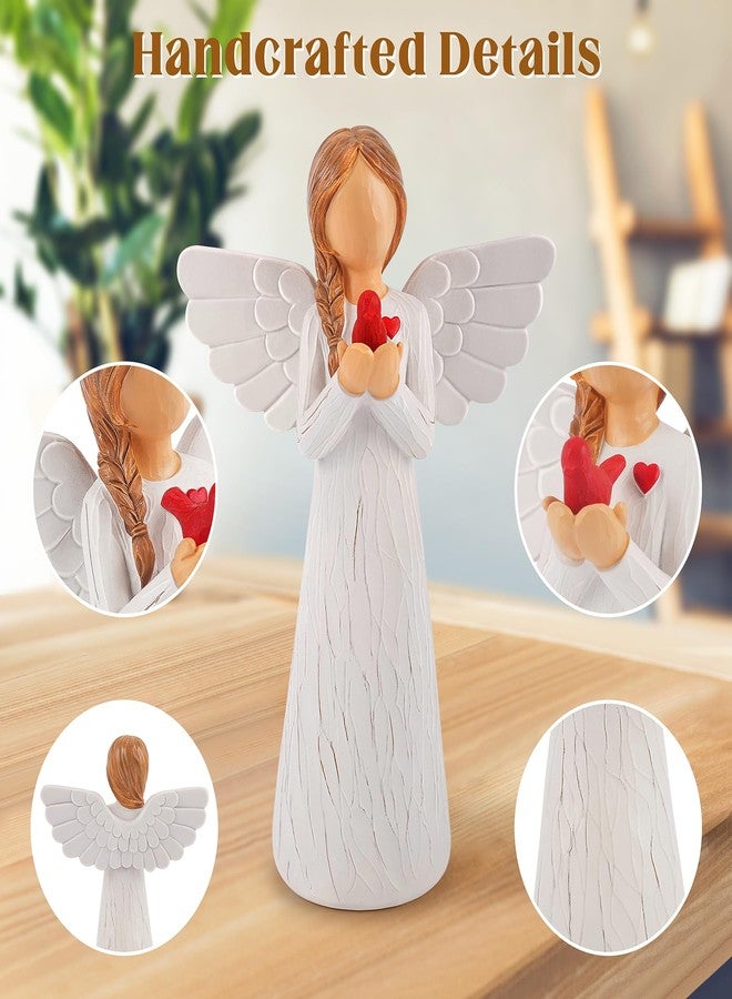 Fighting to Achieve Cardinal Gifts for Women,Memorial Gift for Loss of Mom,Sympathy Gifts for Loss of Loved One,Grief Gift for Women,Red Cardinal Figurine for Her,Sculpted Hand-Painted Red Bird Angel Figurines - Image 3