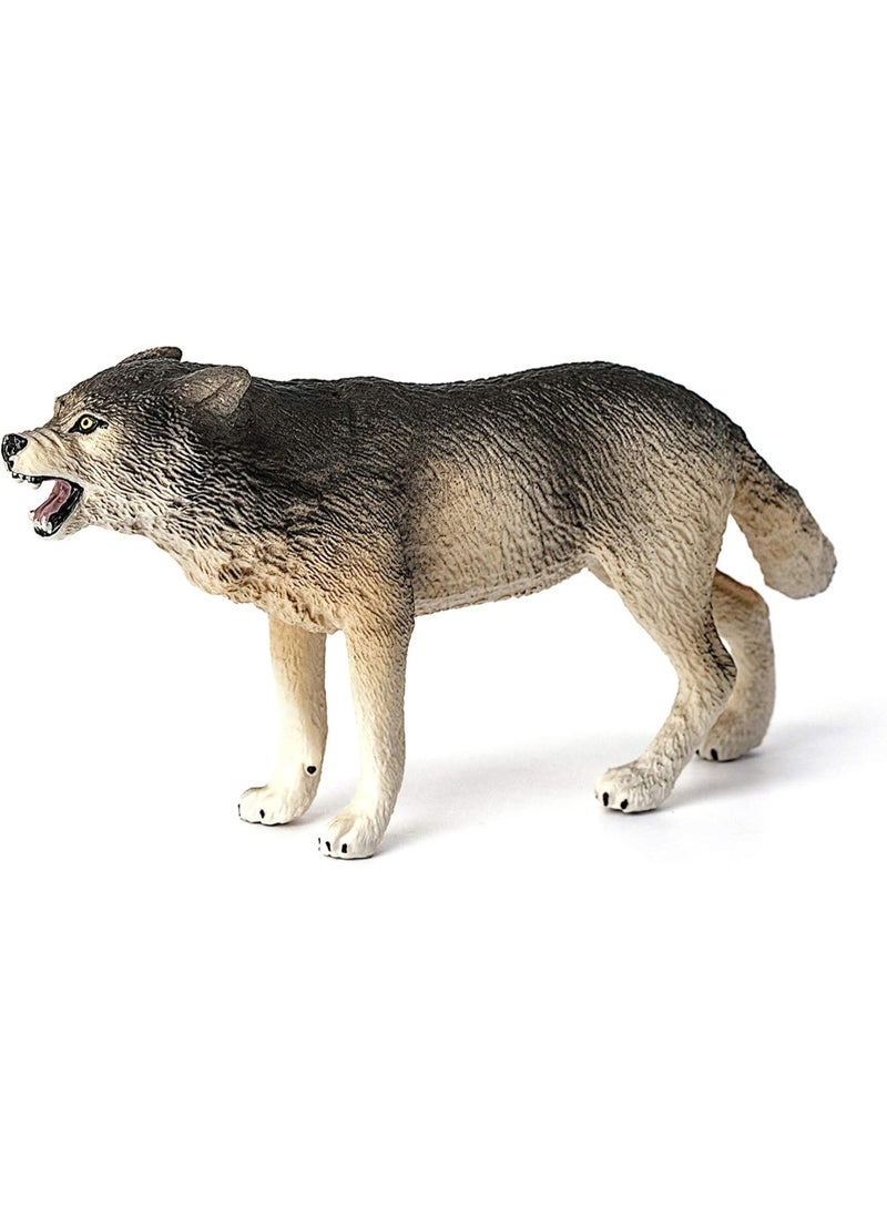 Schleich Wolf Toy Black 2 inch 14821 - Image 3