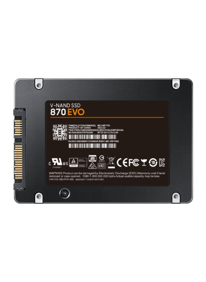 2.5-Inch Internal SSD, 870 EVO Actual memory 128GB, expansion and upgrade virtual memory 4TB SATA3 High-Speed Storage Drive – 6.0Gb/s Transfer Rate, Compatible with SATA 1.0/2.0, Perfect for Upgrading and Expanding Storage - Image 2