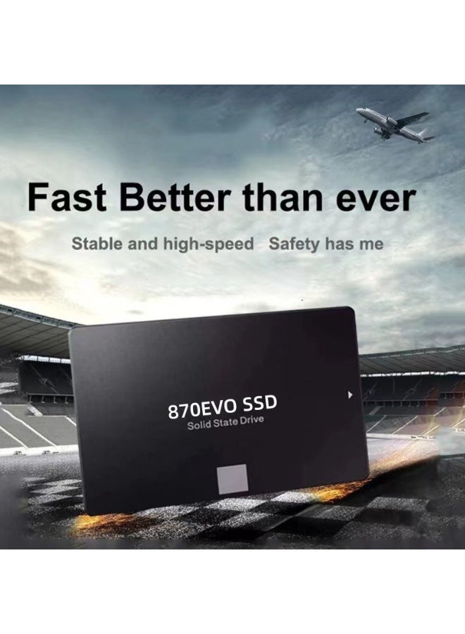 2.5-Inch Internal SSD, 870 EVO Actual memory 128GB, expansion and upgrade virtual memory 4TB SATA3 High-Speed Storage Drive – 6.0Gb/s Transfer Rate, Compatible with SATA 1.0/2.0, Perfect for Upgrading and Expanding Storage - Image 4