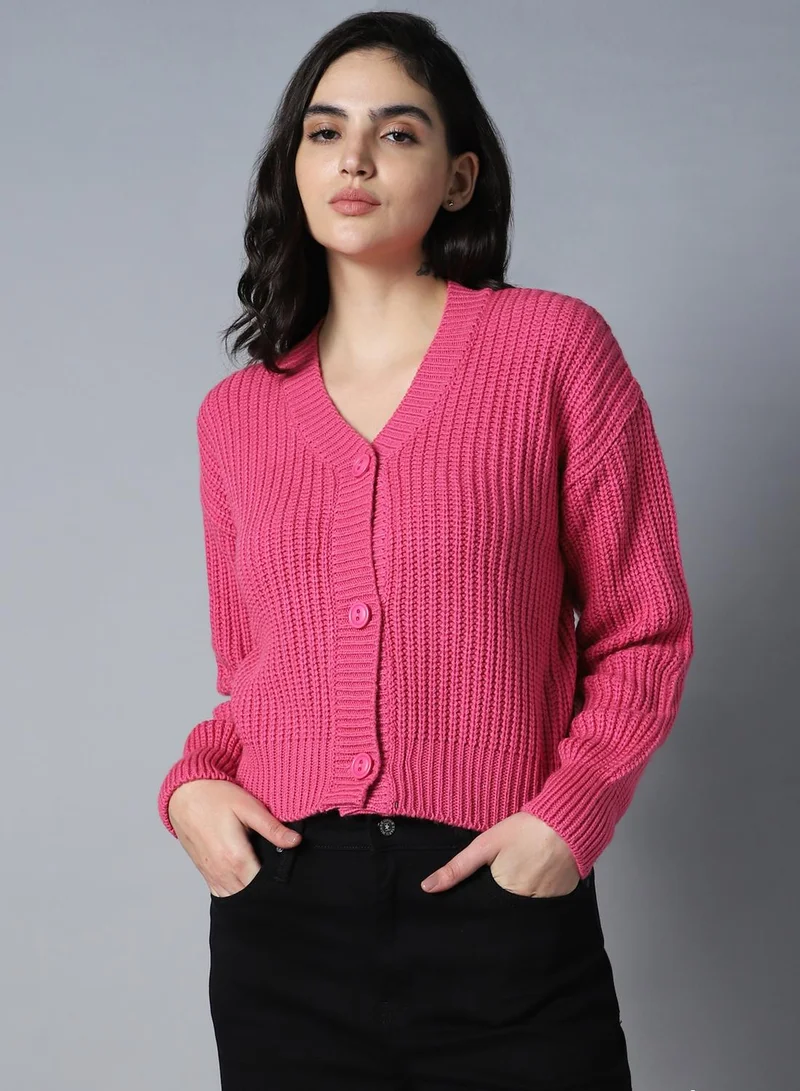 Women pink Sweater